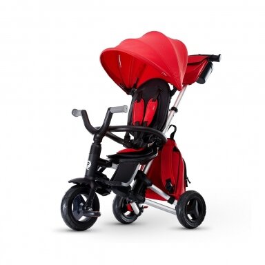 Sulankstomas triratukas QPLAY NOVA+ plius rubber - Red Sulankstomas triratukas QPLAY NOVA+ plius rubber - Red