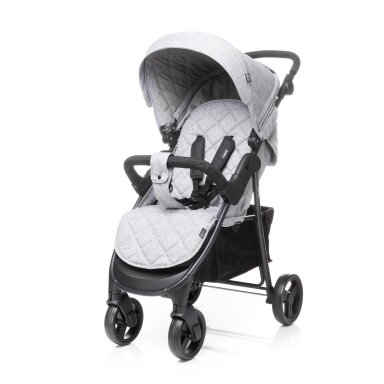 Vežimėlis 4BABY RAPID 2019 - light grey Vežimėlis 4BABY RAPID 2019 - light grey